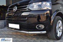 Volkswagen T5 2010–2015 Voorbescherming (RVS) foto 3