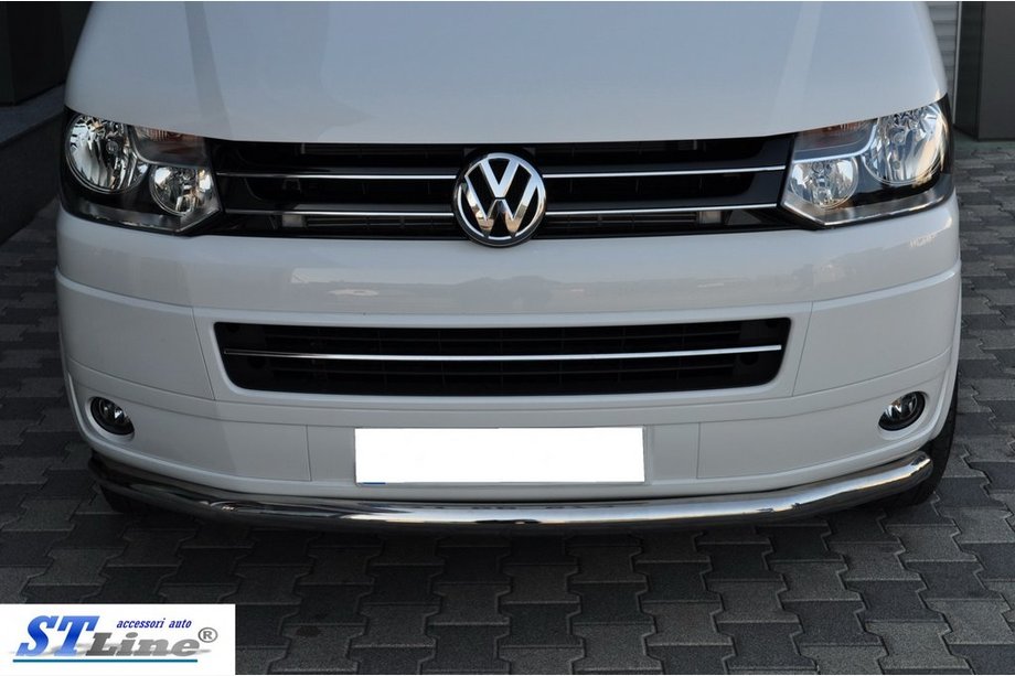 Volkswagen T5 2010–2015 Voorbescherming (RVS) 51 mm Foto 5