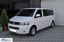 Volkswagen T5 2010–2015 Voorbescherming (RVS) foto 6