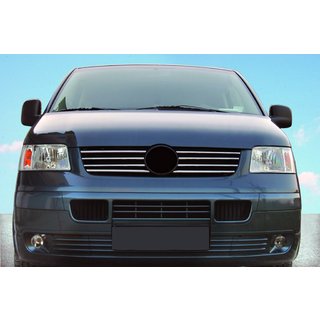RVS sierlijsten voor grille rand (8 stuks) Volkswagen T5 Transporter 2003–2010 foto 1