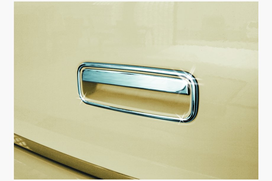 Volkswagen T5 2010–2015 RVS afdekking voor kofferklephandgreep OmsaLine - Italiaans roestvrij staal Image