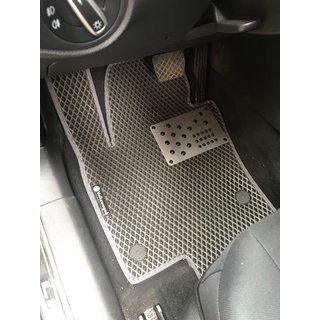 Polyurethaan automatten (2e rij, EVA, zwart)