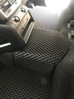 Audi Q7 2005–2015 EVA automatten (zwart) 2 rijen (5 matten) foto 17