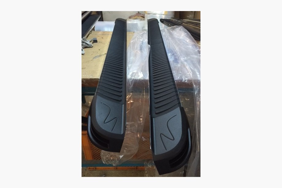 Opel Vivaro 2019– Side steps Maya V1 (2 stuks, aluminium) XL – Lange wielbasis Foto 5