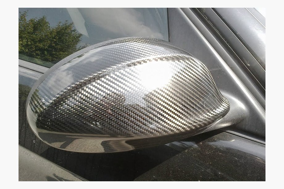 BMW 3-serie E90/E91 2005–2011 Spiegelkappen 2005-2008 (2 st., echt carbon) Image