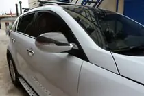 Kia Sportage 2010–2015 Carbon spiegelkappen (set van 2) foto 1