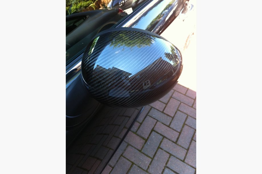 Mini Cooper F55/56/57 2014–2023 Carbon spiegelkappen (set van 2) Image