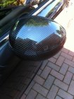 Mini Cooper F55/56/57 2014–2023 Carbon spiegelkappen (set van 2) foto 1