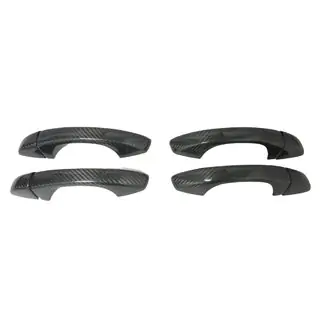 Deurgreepafdekkingen (4 stuks, carbon) Seat Leon 2013–2020