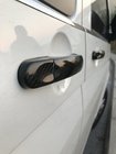 Volkswagen T5 Multivan 2003–2010 Deurgreepafdekkingen (echt carbon) foto 2