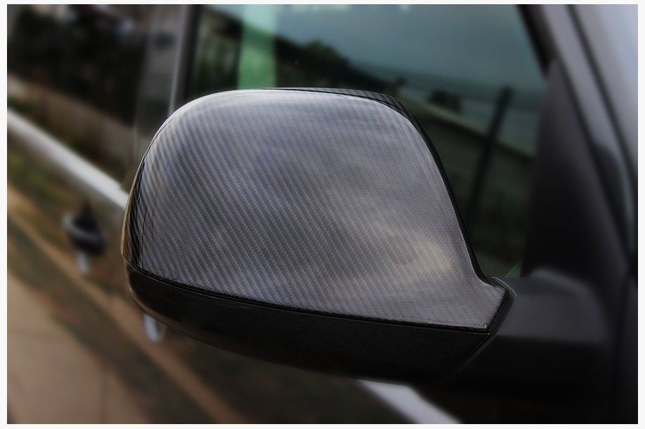 Volkswagen T6 2015–2024 Carbon spiegelkappen (set van 2) Image