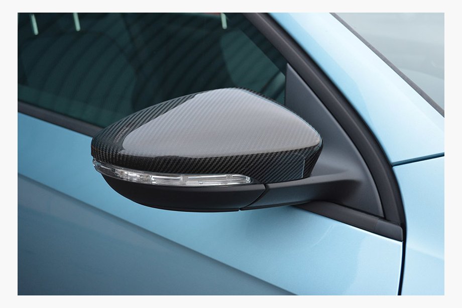 Volkswagen EOS 2011–2016 Spiegelkappen (2 stuks, echt carbon) Image