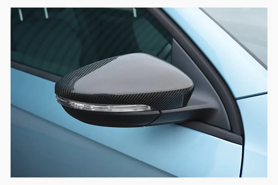 Volkswagen Passat B7 2012–2015 Spiegelkappen (set van 2, echt carbon, voor EU) Image