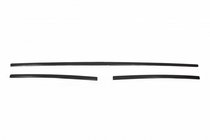Volkswagen T6 2015–2024 Bumperrooster inserts 2015-2019 (3 stuks, carbon) foto 2