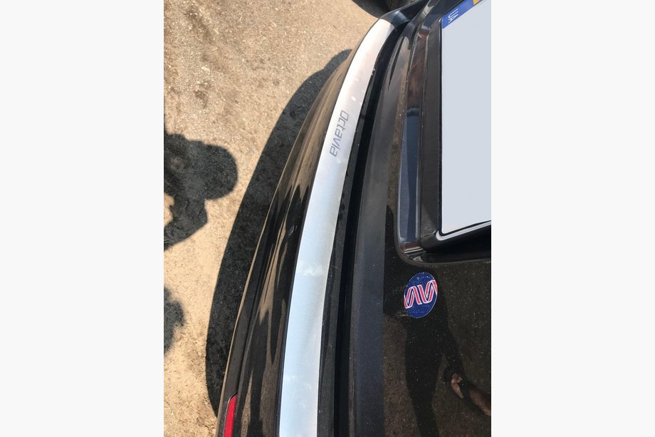 Skoda Octavia II A5 2010–2013 Nataniko RVS achterbumper beschermlijst Combi Image