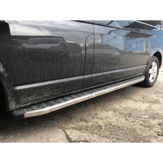 BlackLine side steps (2 stuks, aluminium) foto 1
