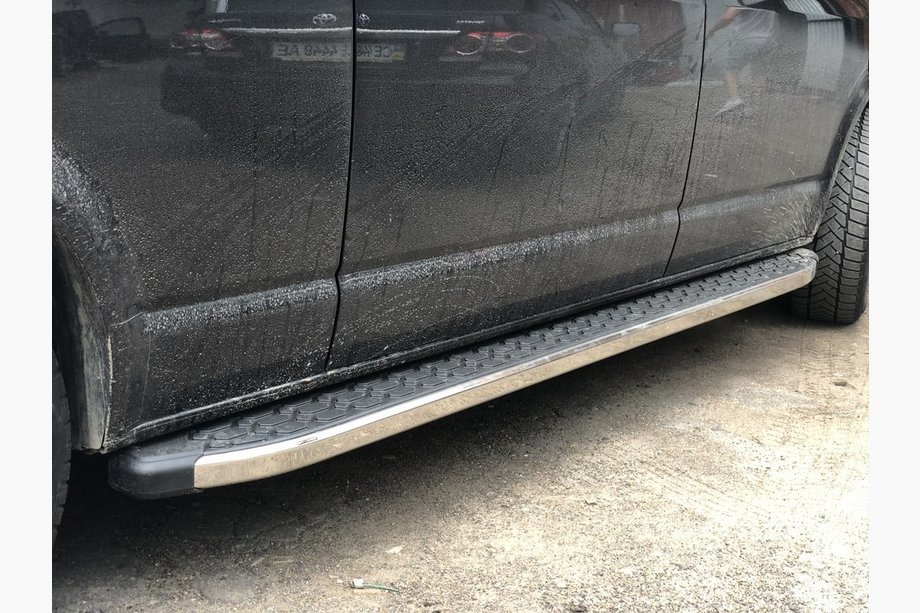 Volkswagen T5 2010–2015 BlackLine side steps (2 stuks, aluminium) Image