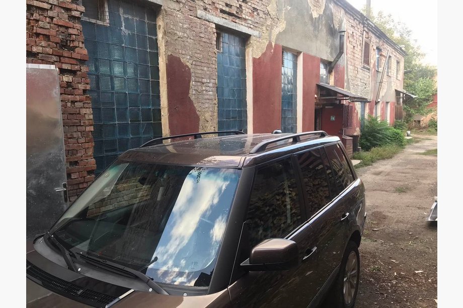Range Rover III L322 2002–2012 Aluminium dakrails (zwart) Image