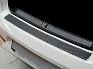 Fiat Doblo II 2010–2022 Achterbumper beschermlijst carbonlook (RVS) foto 1