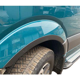 Smalle wielkastverbreders (set 4 stuks, ABS, zwart) Mercedes Sprinter W906 2006–2018 foto 1