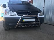 Mercedes Vito W639 2004–2014 Bullbar 60 mm (RVS) foto 1