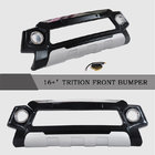 Mitsubishi L200 2015–2024 Voorbumper splitter (ABS) foto 1