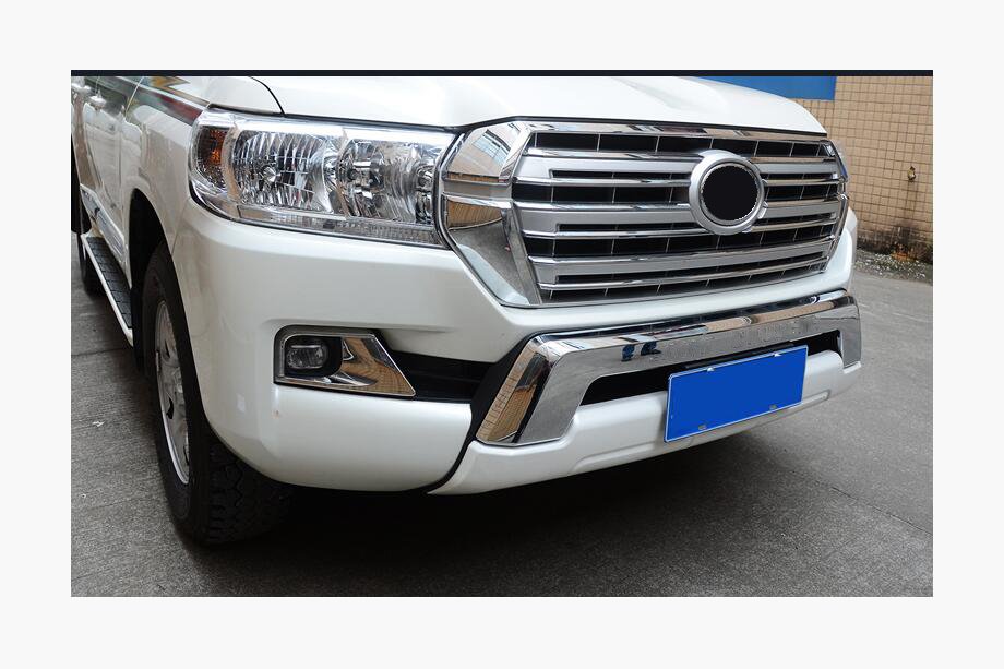 Toyota Land Cruiser 200 2007–2021 Voorbumper lipspoiler 2012-2016 (EA-stijl, zonder bumperrok) Image