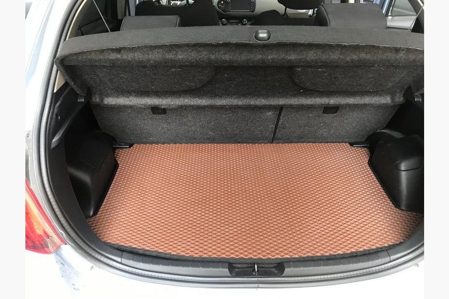 Toyota Yaris 2010–2020 Kofferbakmat (EVA, baksteenrood) Image