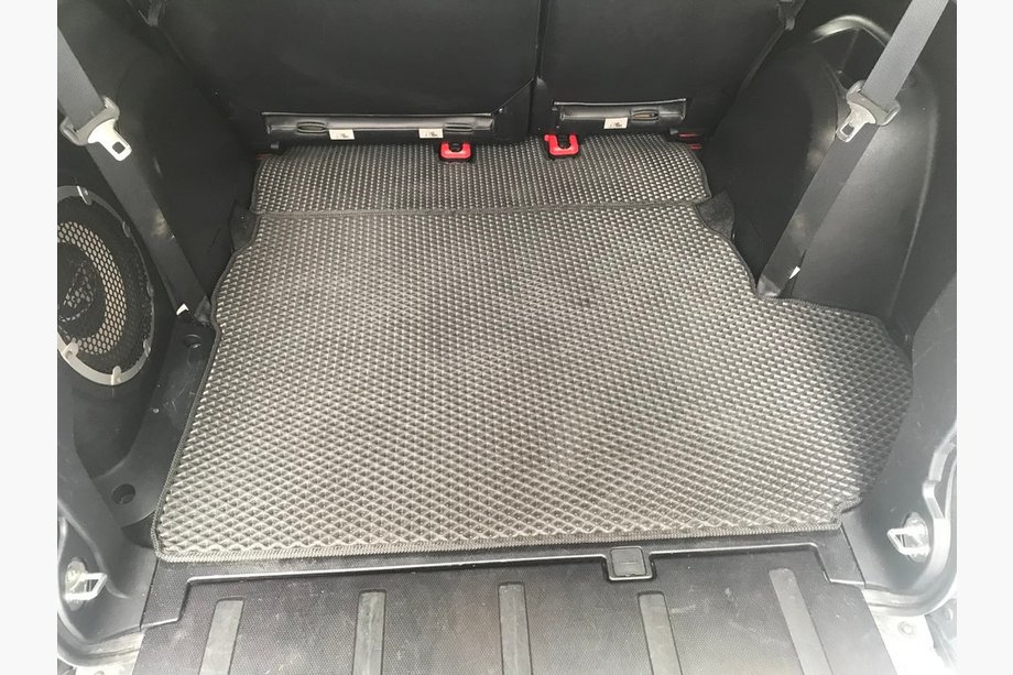 Peugeot 4007 2007–2013 Kofferbakmat (EVA, zwart) 7-zits Image