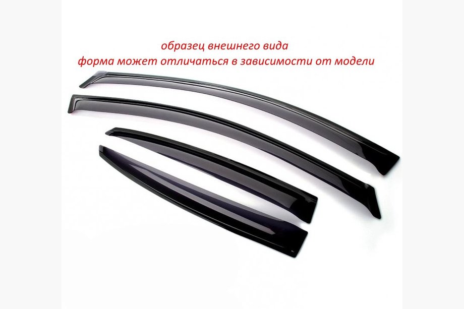 Volkswagen Touareg 2002–2010 Raamwindschermen (set van 4, Cobra) Image