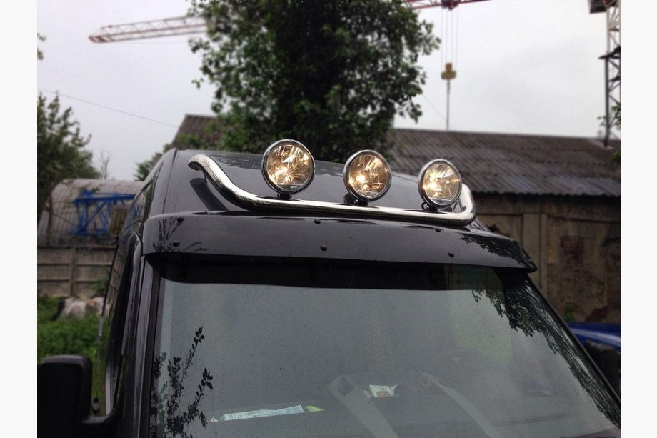 Ford Transit 2000–2014 Bovenste beugel (RVS) Image