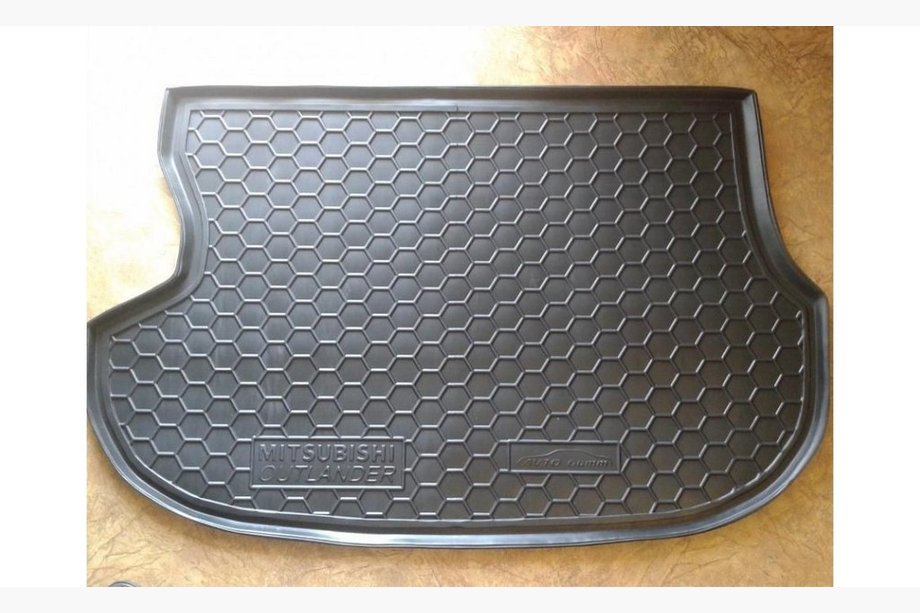 Mitsubishi Pajero Wagon III 1999–2006 Kofferbakmat (rubber) Image