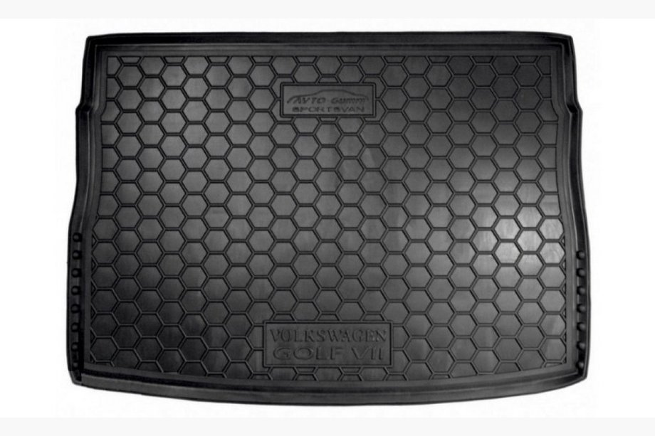 Volkswagen Golf 7/E-Golf 2012–2020 Kofferbakmat Sportsvan (Autogumm, rubber) Foto 1