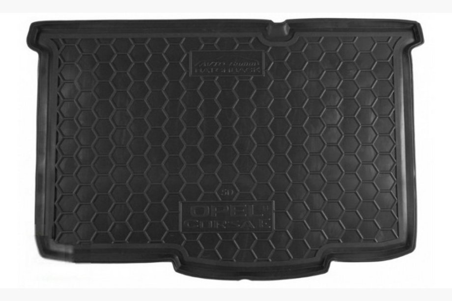 Opel Corsa E 2015–2019 5D HB bagageruimtemat (Autogumm, rubber) Image