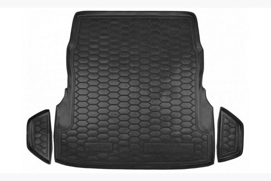 Mercedes S-Class W222 2013–2022 Kofferbakmat met stoelverstelling (Autogumm, kunststof) Image