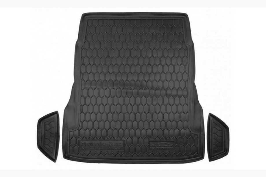 Mercedes S-Class W222 2013–2022 Kofferbakmat zonder stoelverstelling (Autogumm, kunststof) Image