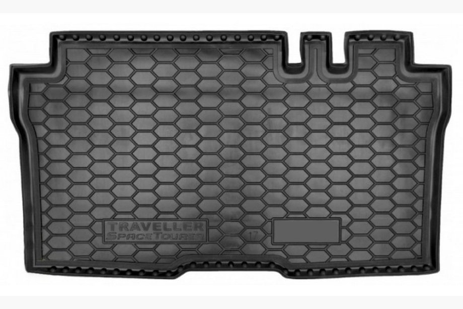 Peugeot Traveller 2017– Kofferbakmat Business L2/Active L2 passagiers (Autogumm, kunststof) Image