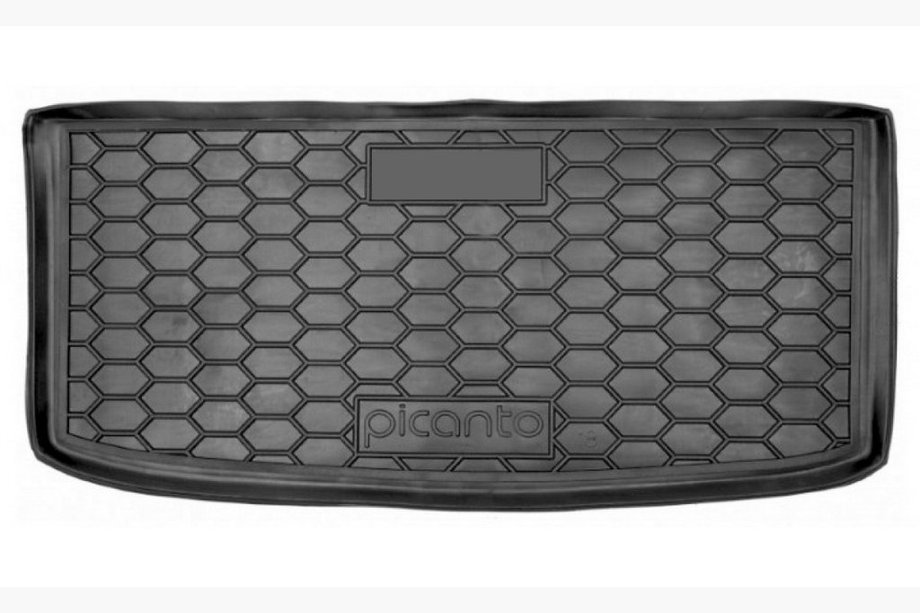 Kia Picanto 2016– Bovenste kofferbakmat (Autogumm, rubber) Image