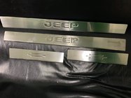 Jeep Grand Cherokee WK2 2010–2021 Carmos dorpellijsten (set 4 stuks, RVS) foto 1