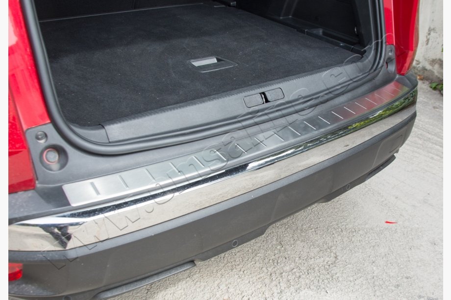 Peugeot 3008 2016–2023 OmsaLine RVS achterbumperbeschermer Image