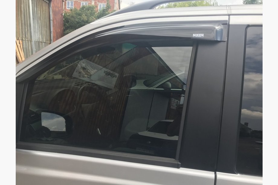 Mercedes Vito W639 2004–2014 Raamwindschermen (2 stuks, Niken) Image