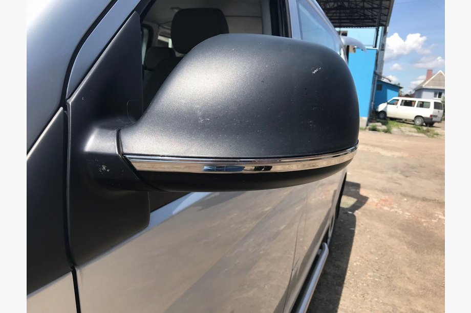 Volkswagen T5 2010–2015 RVS spiegel sierstrips (2 st.) Foto 3