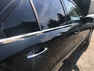 Mercedes E-class W211 2002–2009 Buitenste raamomlijsting (RVS) SW, Carmos - Turks staal (6 stuks) foto 1