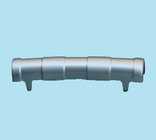 Nissan Qashqai 2007–2010 Voorbumper diffuser Q001 (grijs kunststof) foto 1