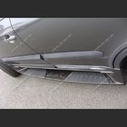 Hyundai Santa Fe 2 2006–2012 Zijsteps S024 (kunststof) Zwart foto 2