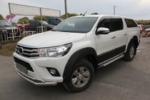 Toyota Hilux 2015– Spatbordverbreders (2015-2020, ABS, boutbevestiging) foto 1