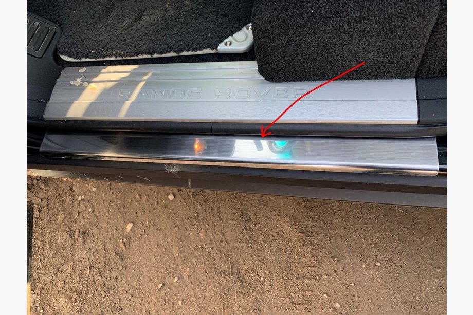 Range Rover III L322 2002–2012 Carmos instaplijsten (4 stuks, RVS) Image