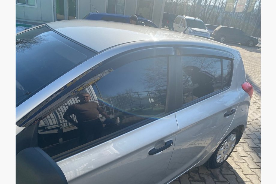 Hyundai I-20 2012–2014 Raamdeflectoren (set van 4, ANV) Image