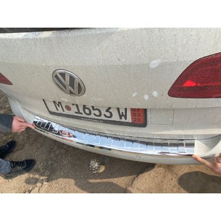 RVS sierlijst voor achterbumper Carmos (RVS) foto 1