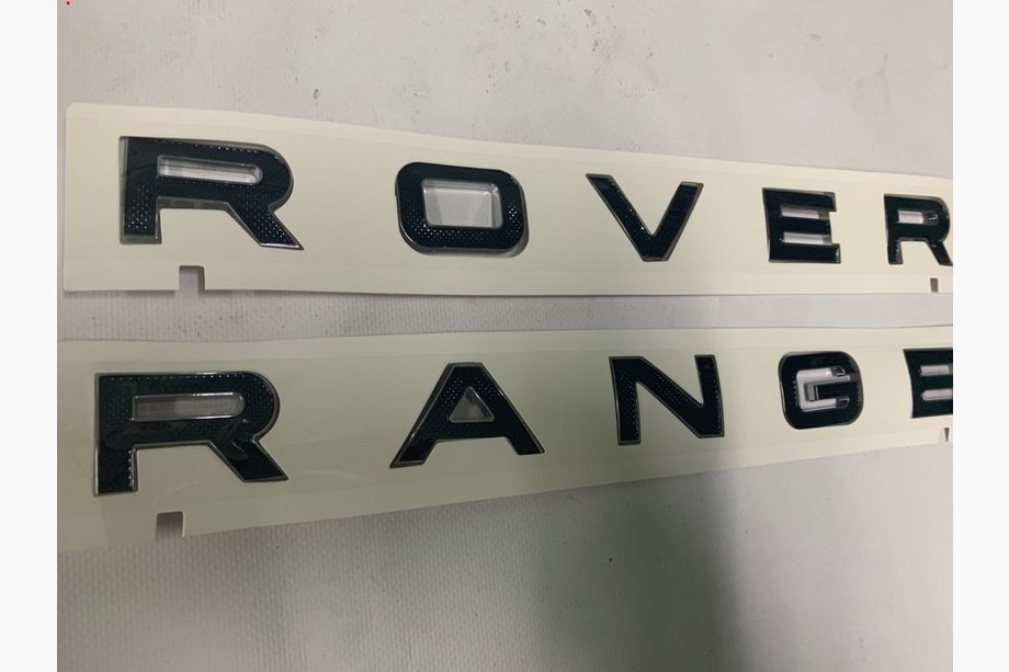 Range Rover III L322 2002–2012 Opschrift zwarte stip (type-1) Image